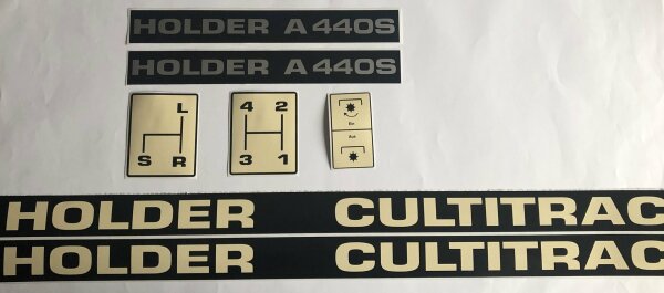 Aufklebersatz Holder A440s