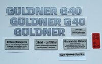 Aufklebersatz "Güldner G40"