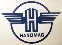 Hanomag-Aufkleber klein