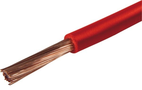 Kabel 1 x 6² rot